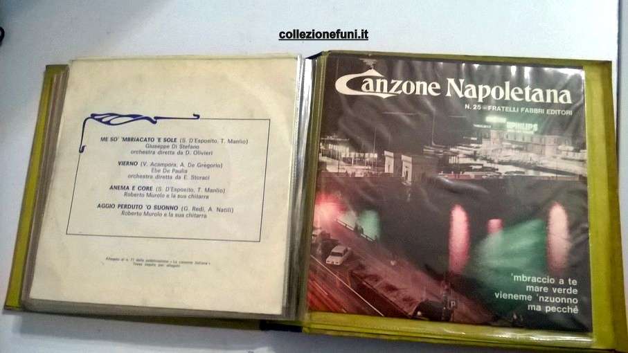 Disco - Canzone Napoletana N. 25